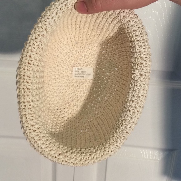 Little girl straw hat - Picture 6 of 10